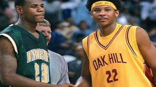 詹姆斯高中视频,詹姆斯高中篮球生涯精彩瞬间回顾